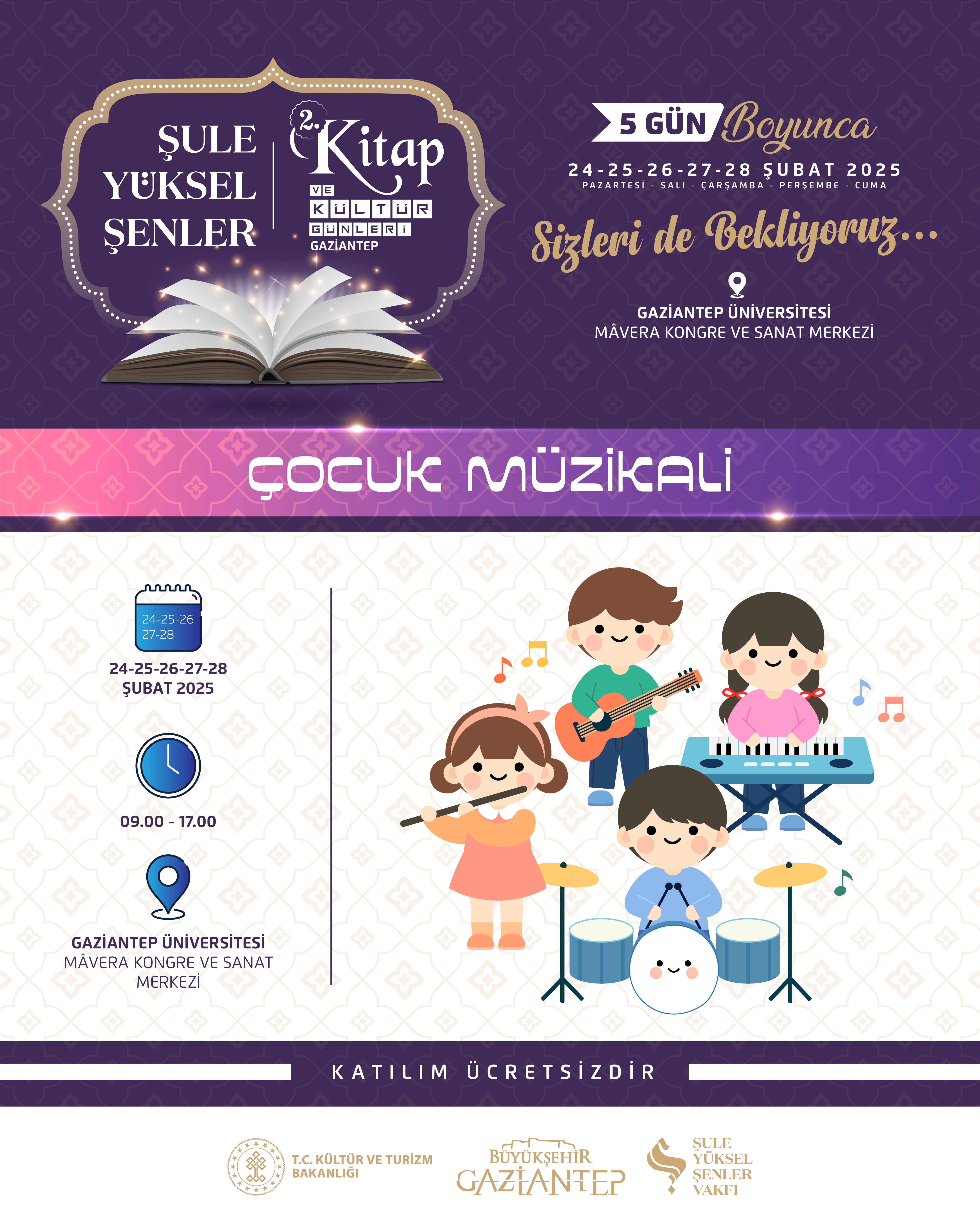 Şule Yüksel Şenler 2. Kitap ve Kültür Günleri - Gaziantep