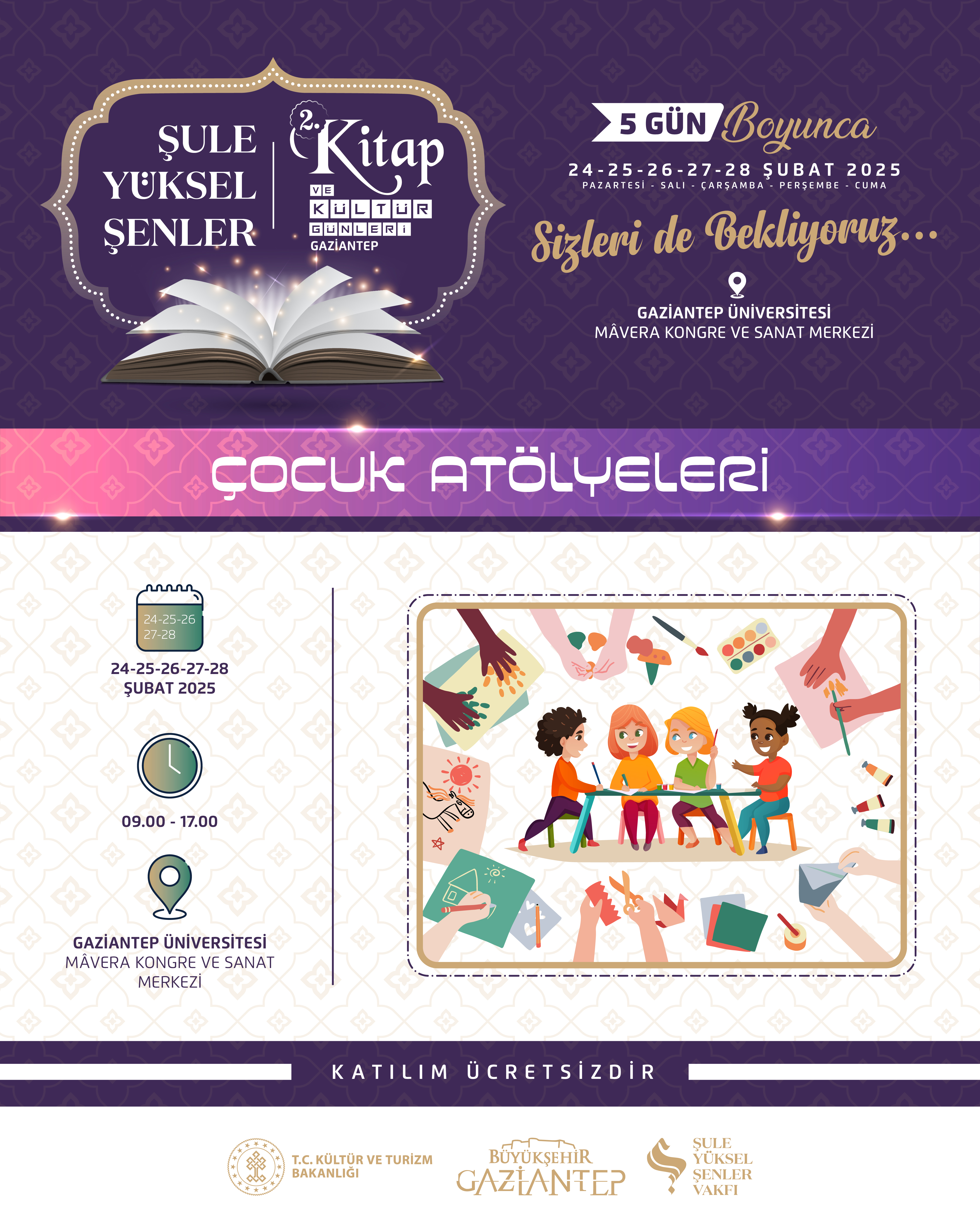 Şule Yüksel Şenler 2. Kitap ve Kültür Günleri - Gaziantep
