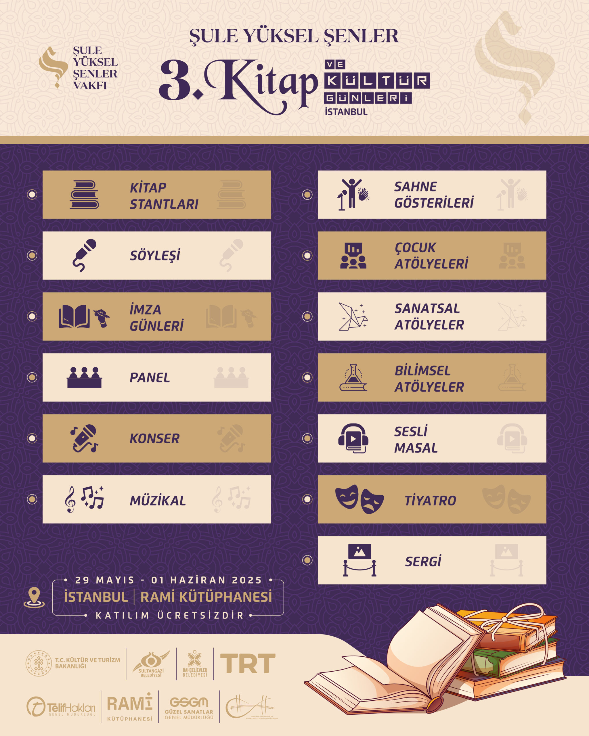 Şule Yüksel Şenler 3. Kitap ve Kültür Günleri - İstanbul