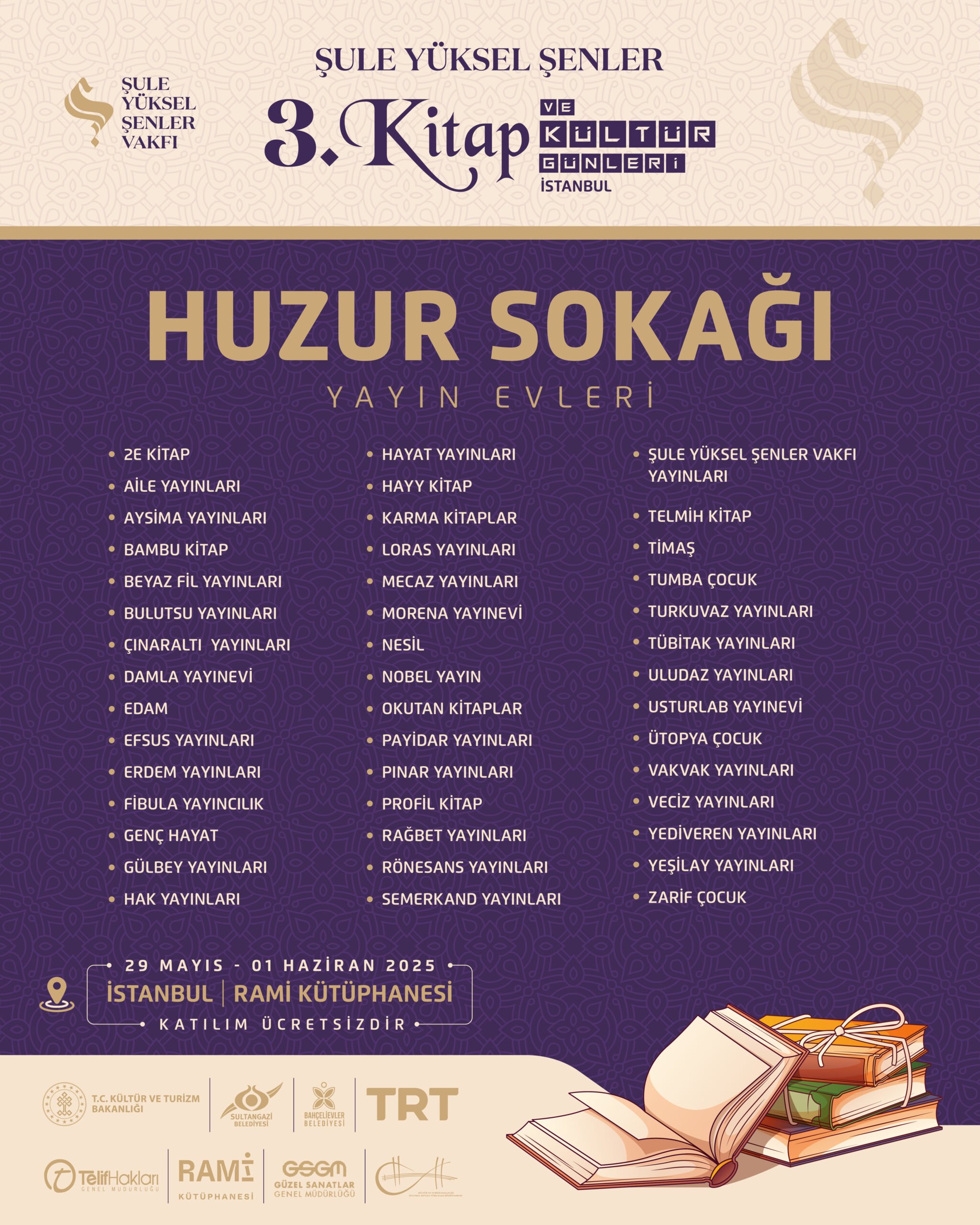 Şule Yüksel Şenler 3. Kitap ve Kültür Günleri - İstanbul