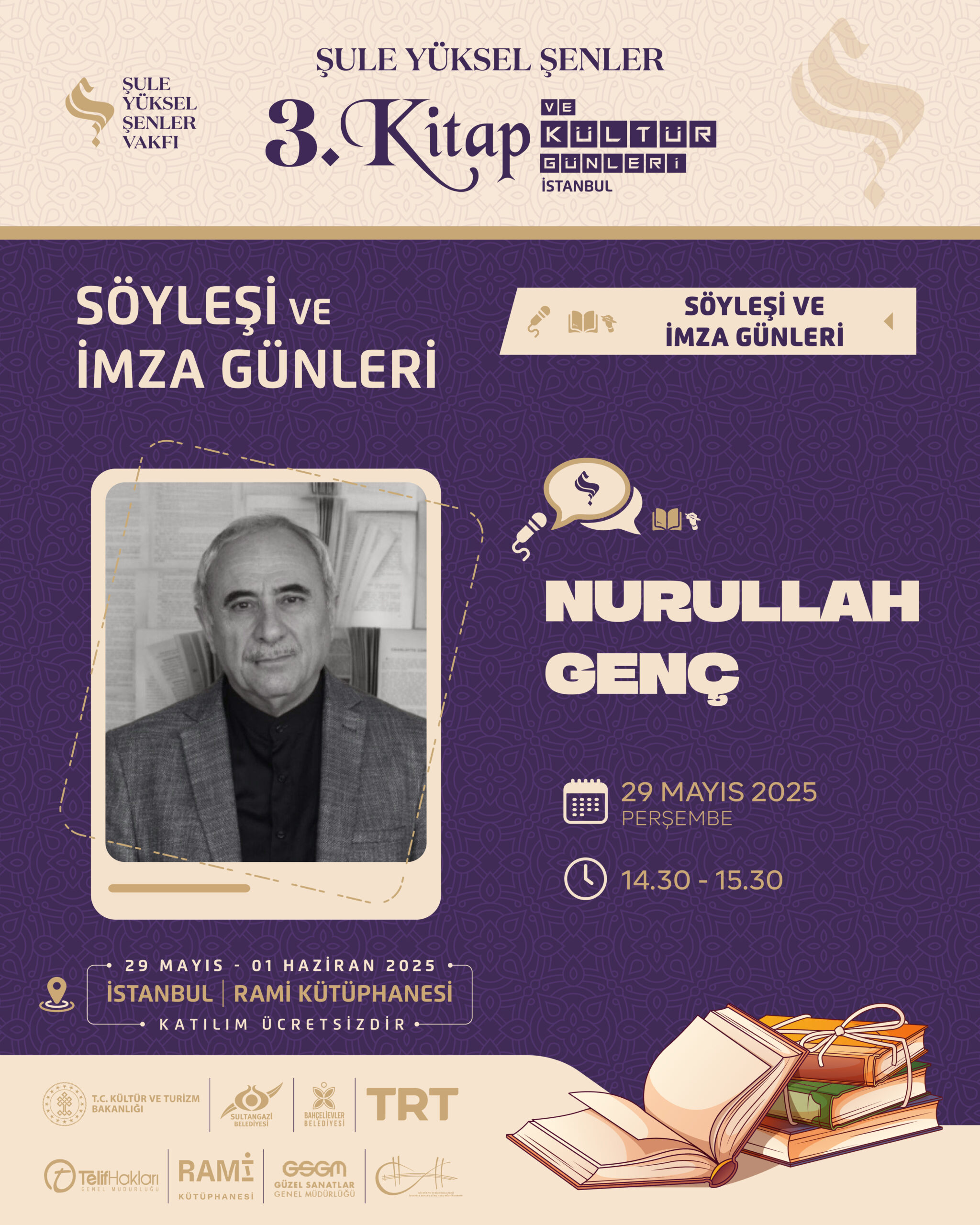 Şule Yüksel Şenler 3. Kitap ve Kültür Günleri - İstanbul