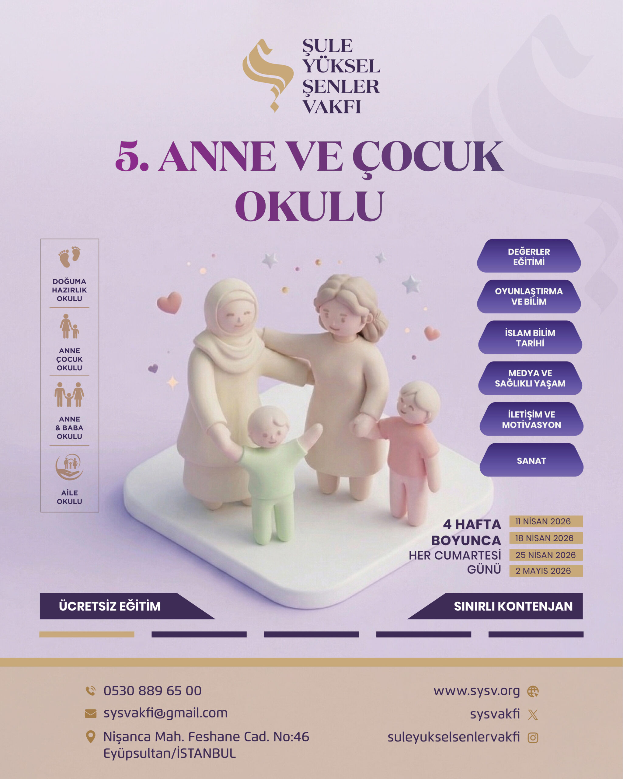 5. Anne - Çocuk Okulu