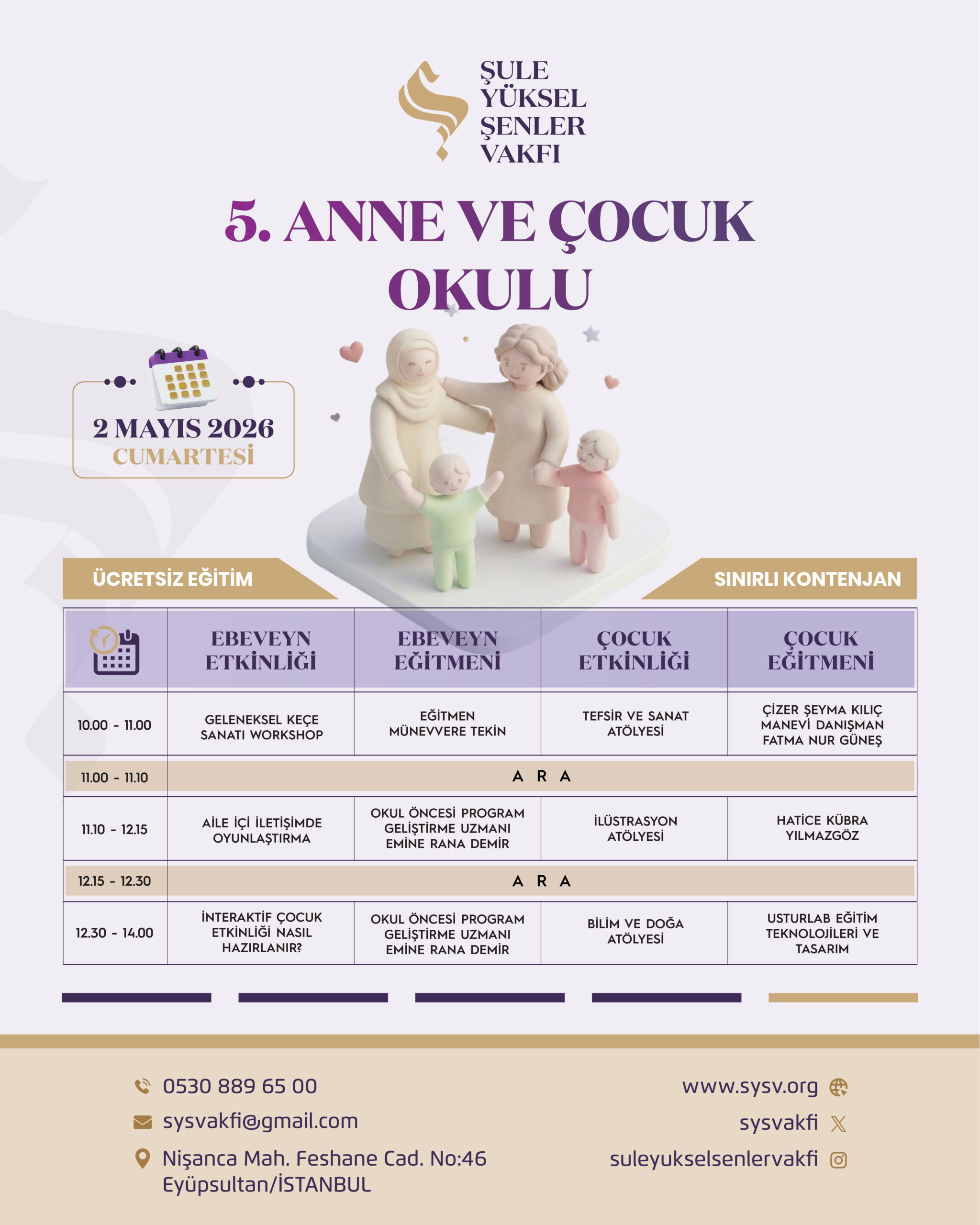 5. Anne - Çocuk Okulu
