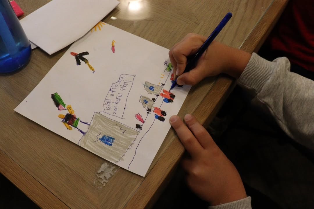 Zulmü Postala Boyama Atölyesi