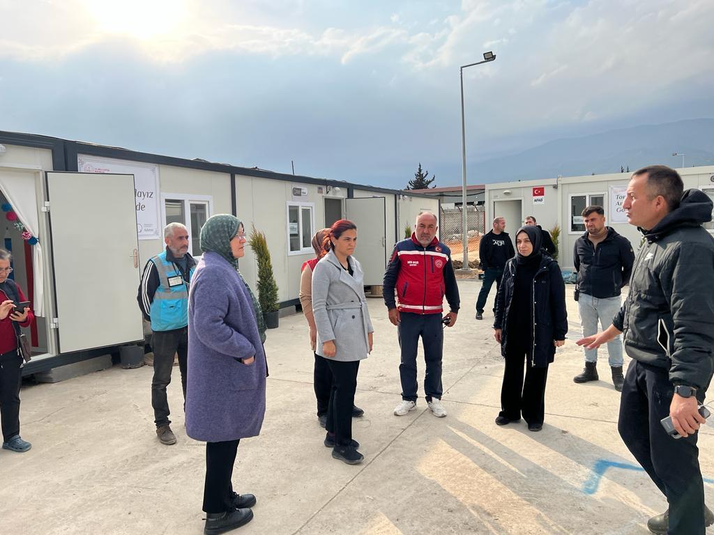 Deprem Bölgesi Çalışmaları