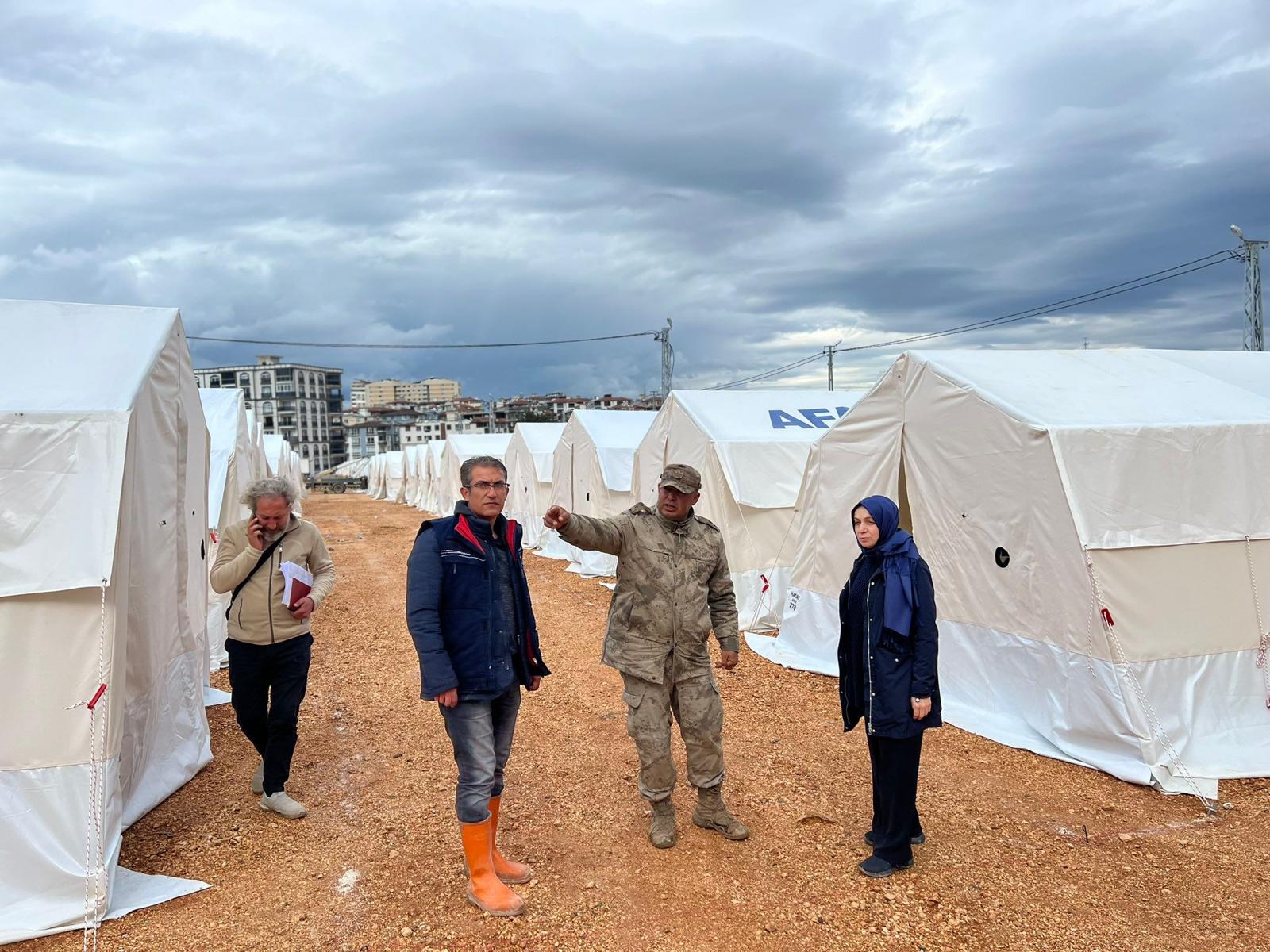 Deprem Bölgesi Çalışmaları