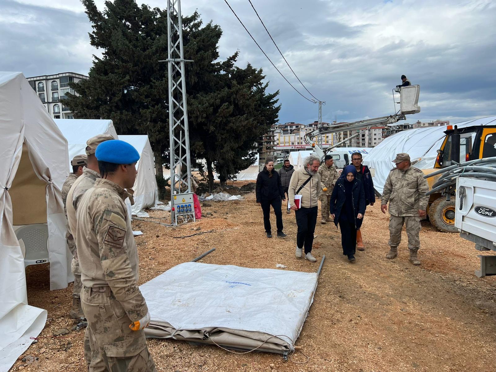 Deprem Bölgesi Çalışmaları