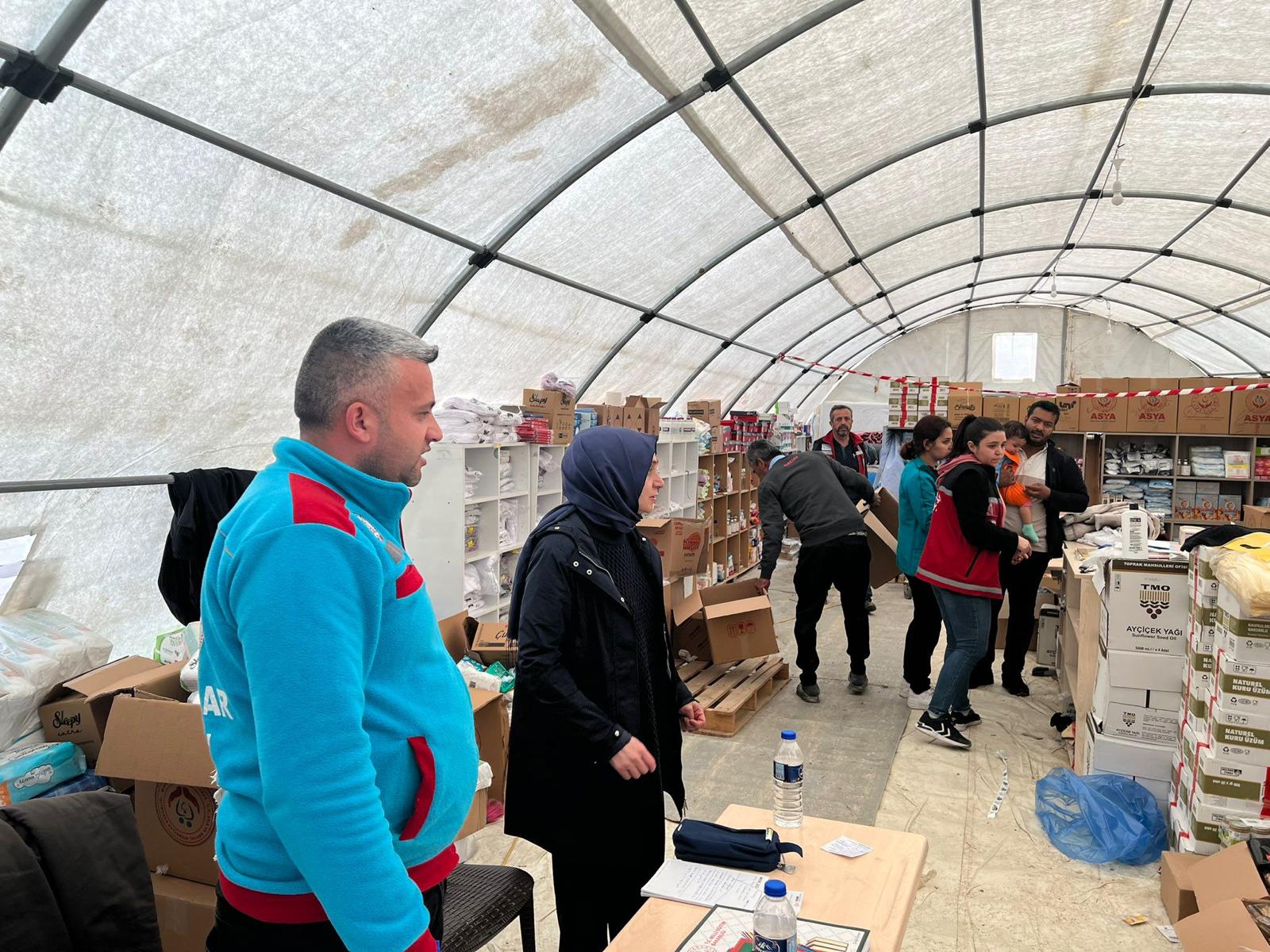 Deprem Bölgesi Çalışmaları