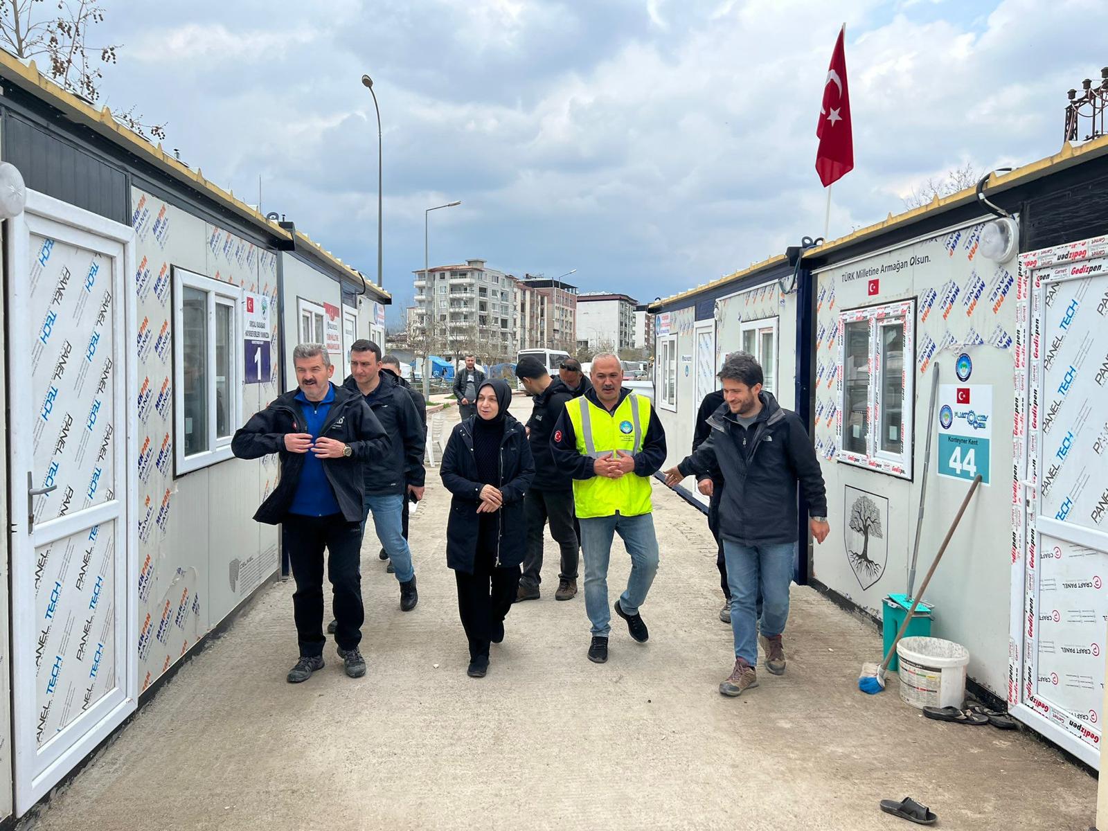 Deprem Bölgesi Çalışmaları