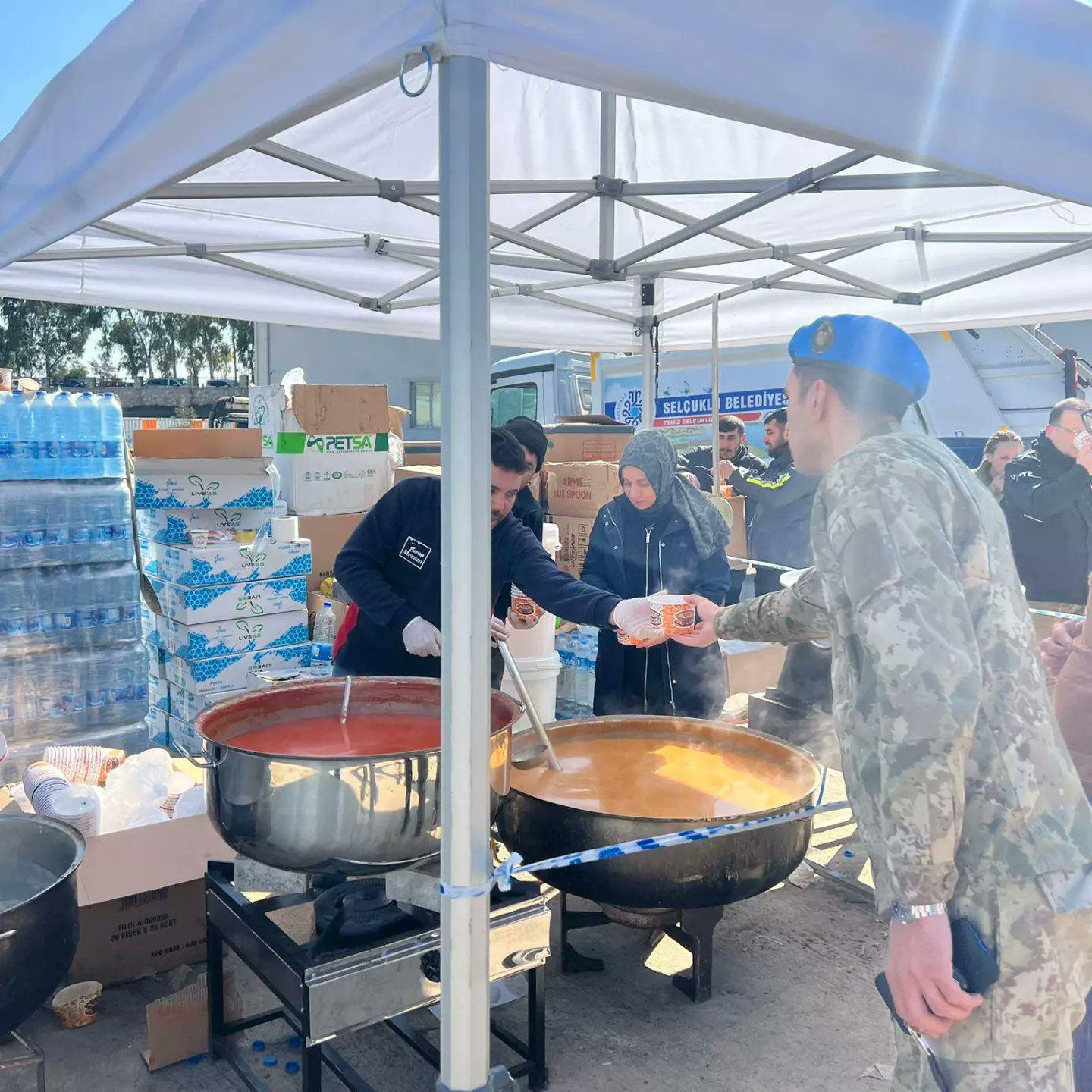 Deprem Bölgesi Çalışmaları
