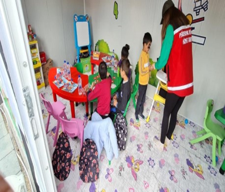 Deprem Bölgesi Çalışmaları