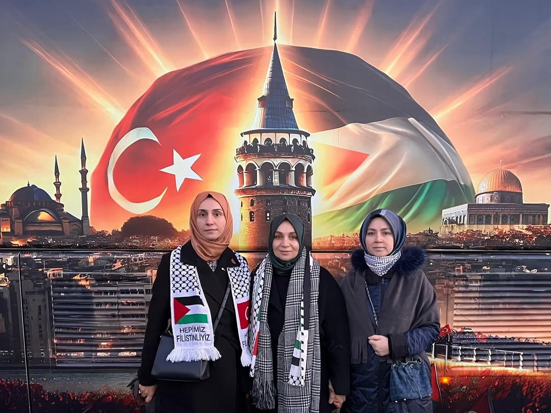 Şule Yüksel Şenler Vakfı Filistine Destek Mitingine Katılım