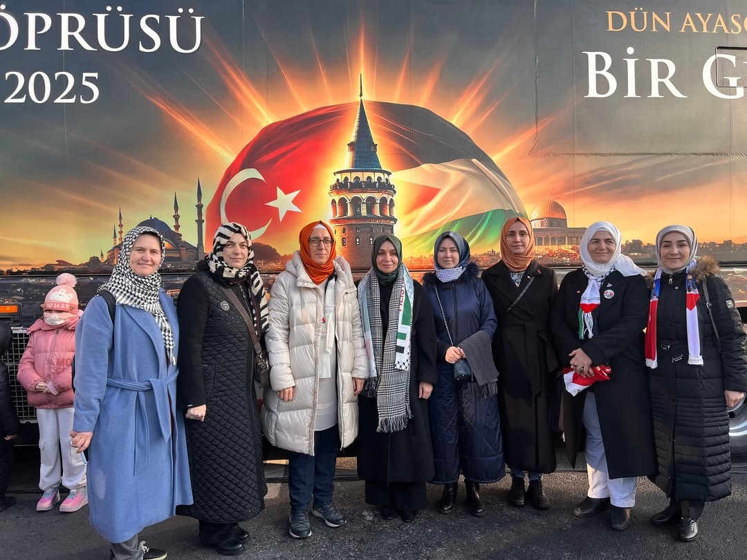 Şule Yüksel Şenler Vakfı Filistine Destek Mitingine Katılım