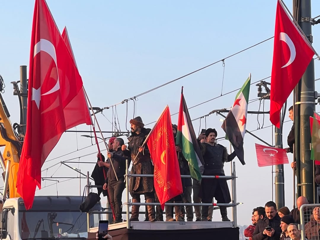 Şule Yüksel Şenler Vakfı Filistine Destek Mitingine Katılım