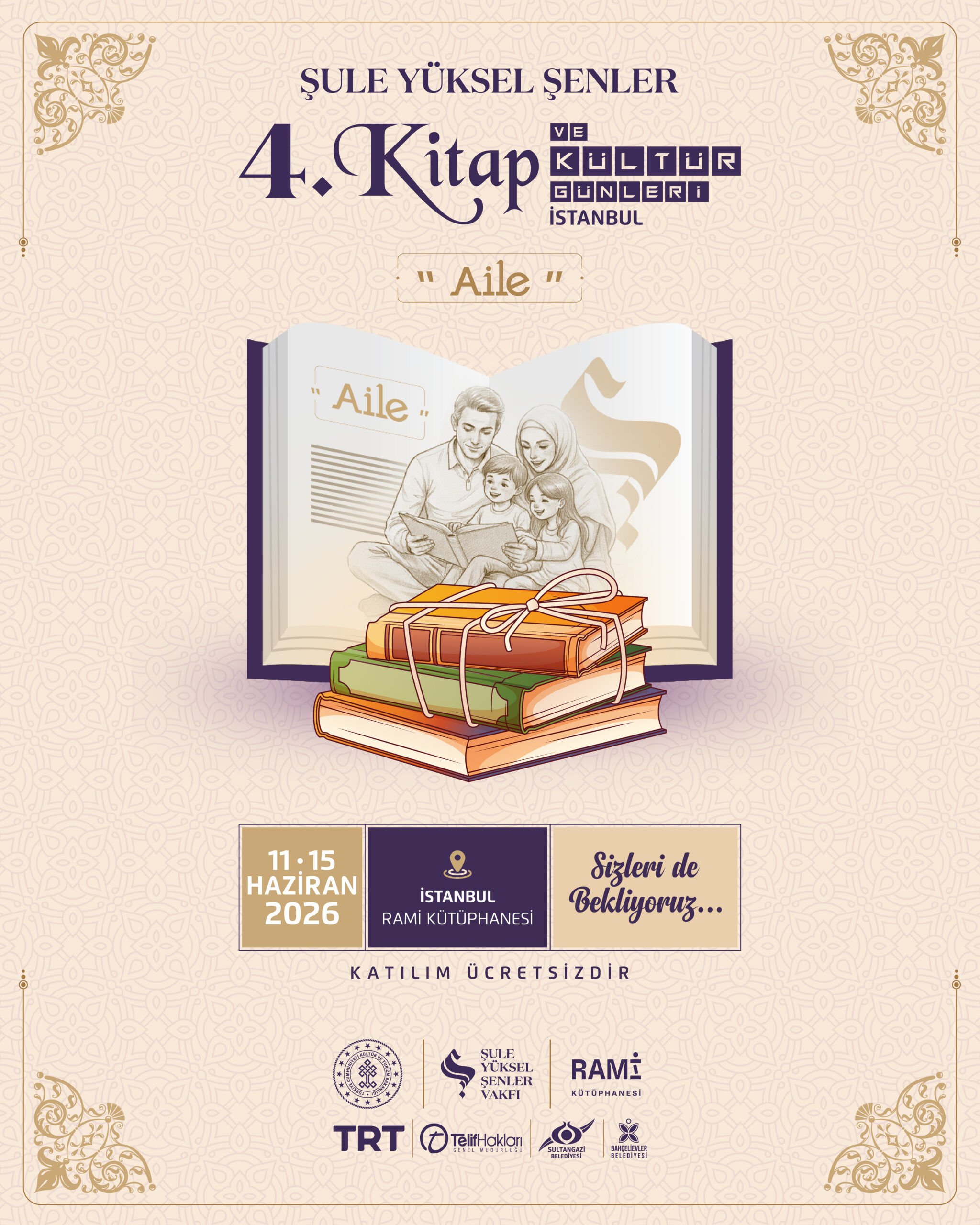 Şule Yüksel Şenler 4. Kitap ve Kültür Günleri Başlıyor