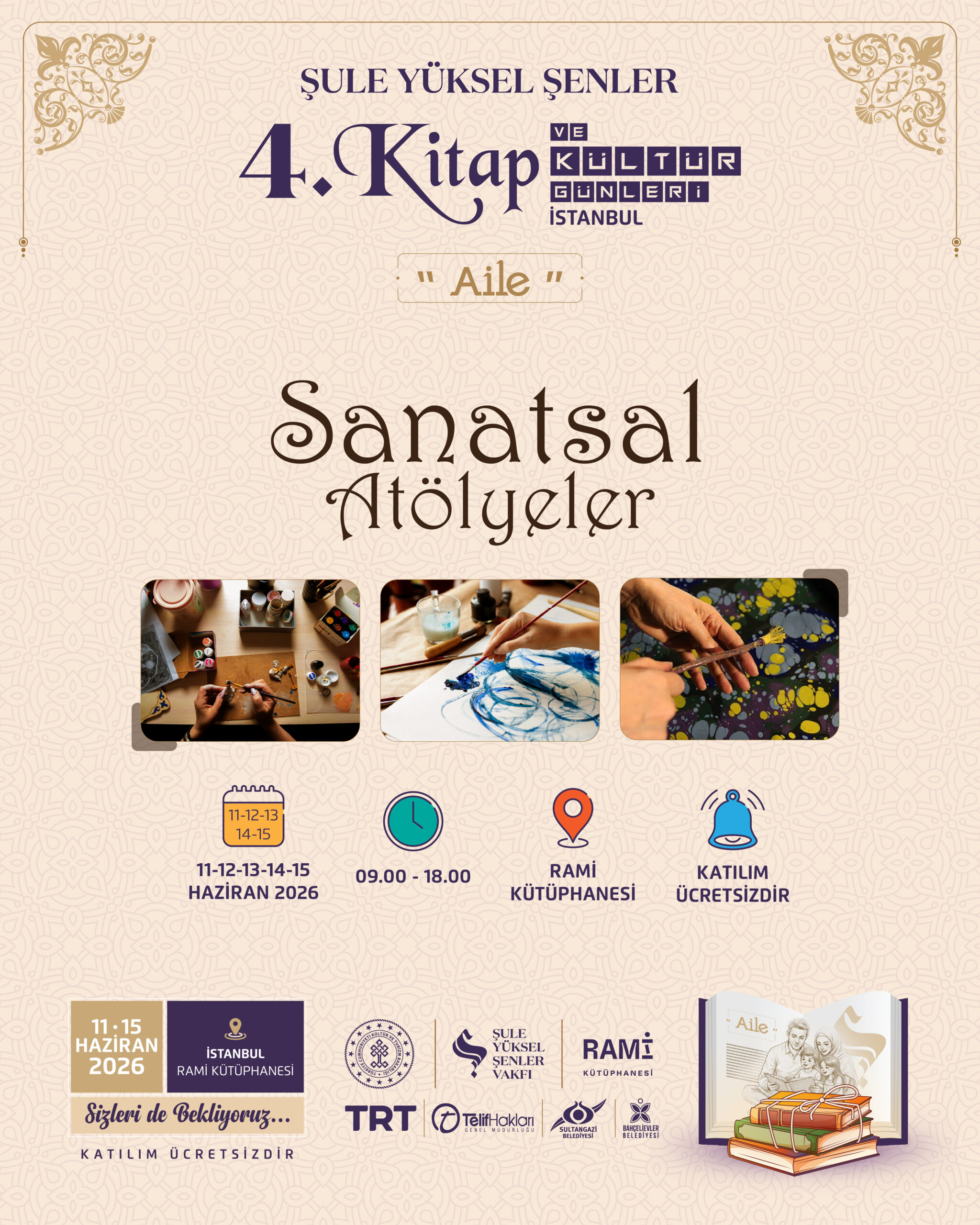 Şule Yüksel Şenler 4. Kitap ve Kültür Günleri Başlıyor