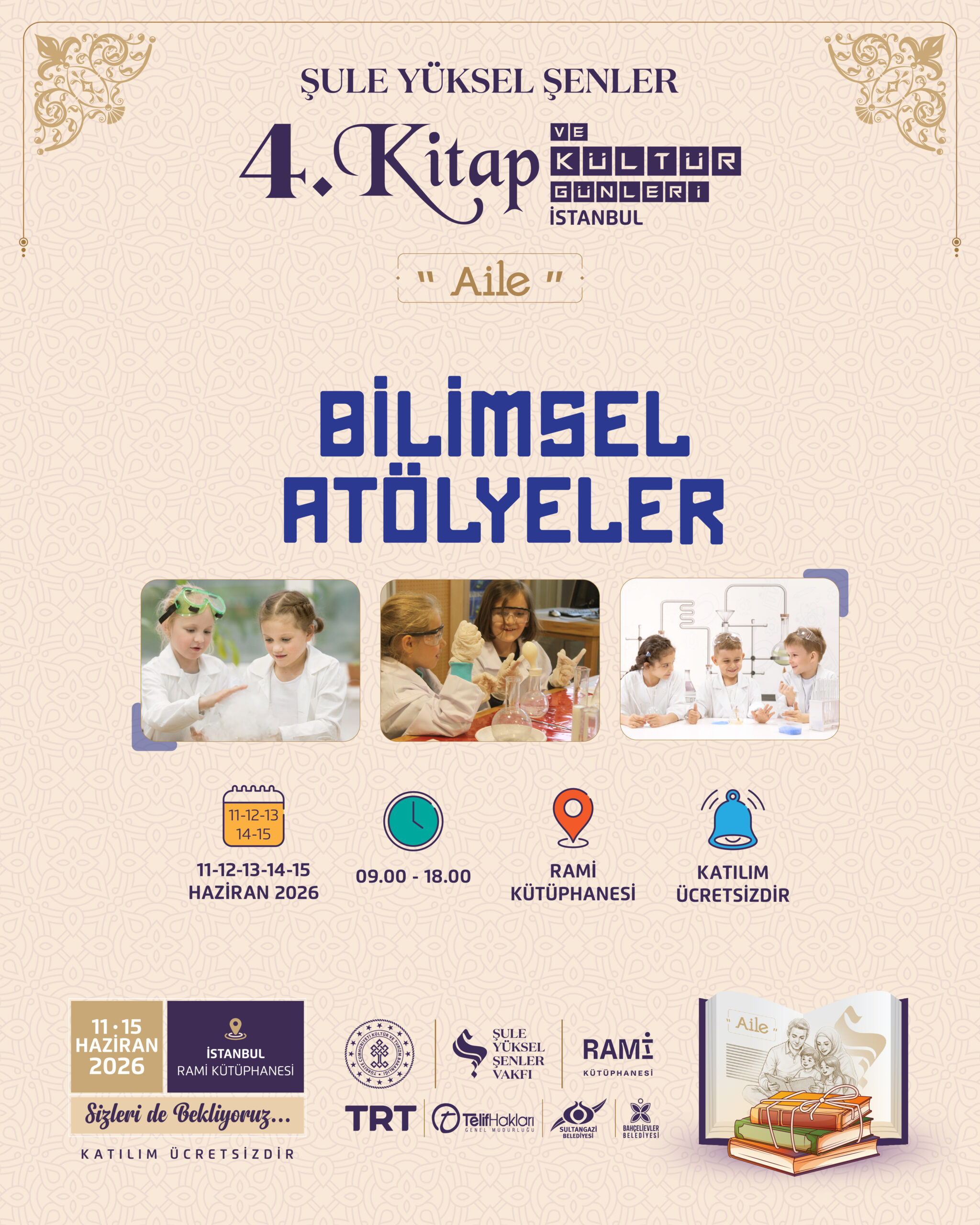 Şule Yüksel Şenler 4. Kitap ve Kültür Günleri Başlıyor