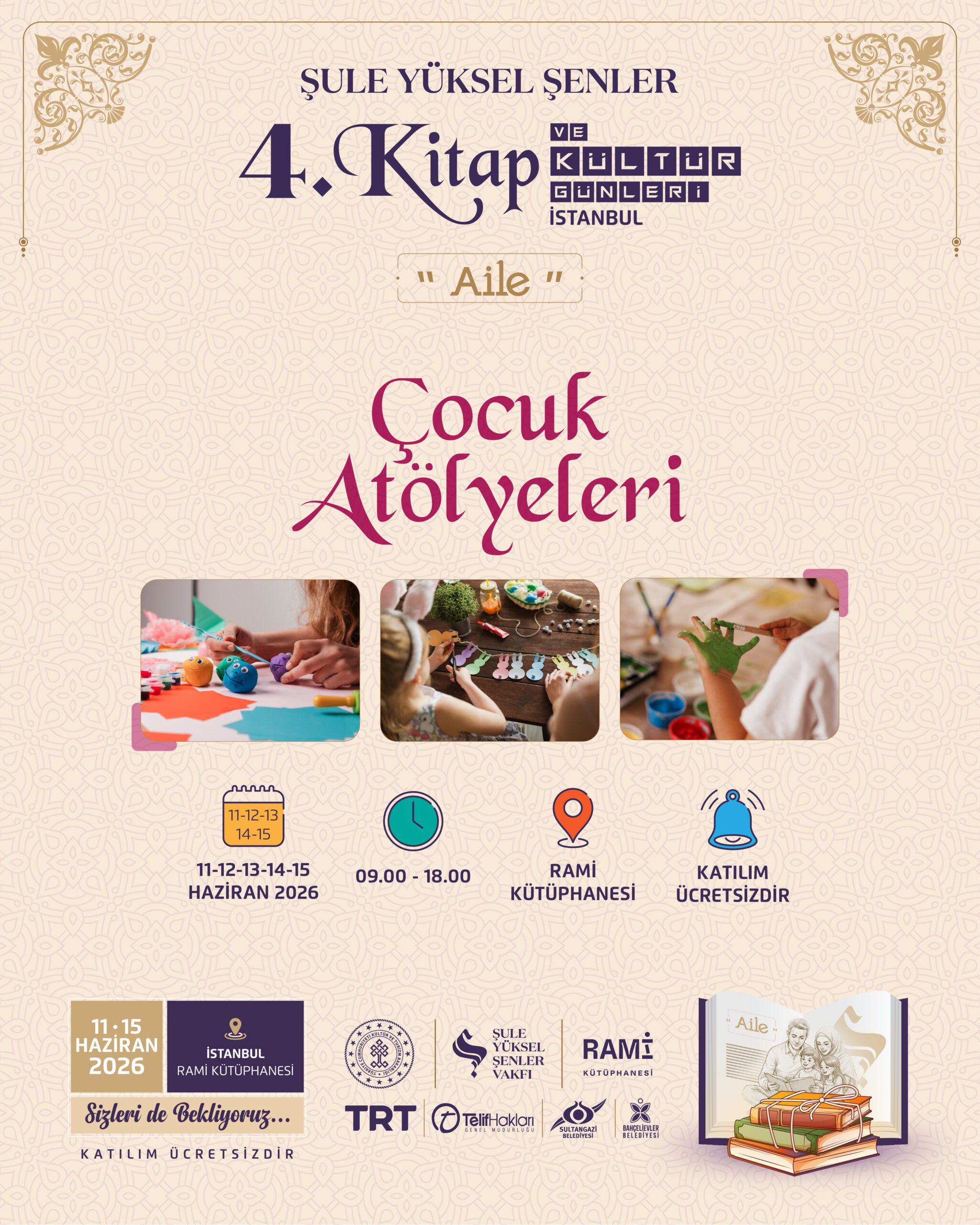 Şule Yüksel Şenler 4. Kitap ve Kültür Günleri Başlıyor