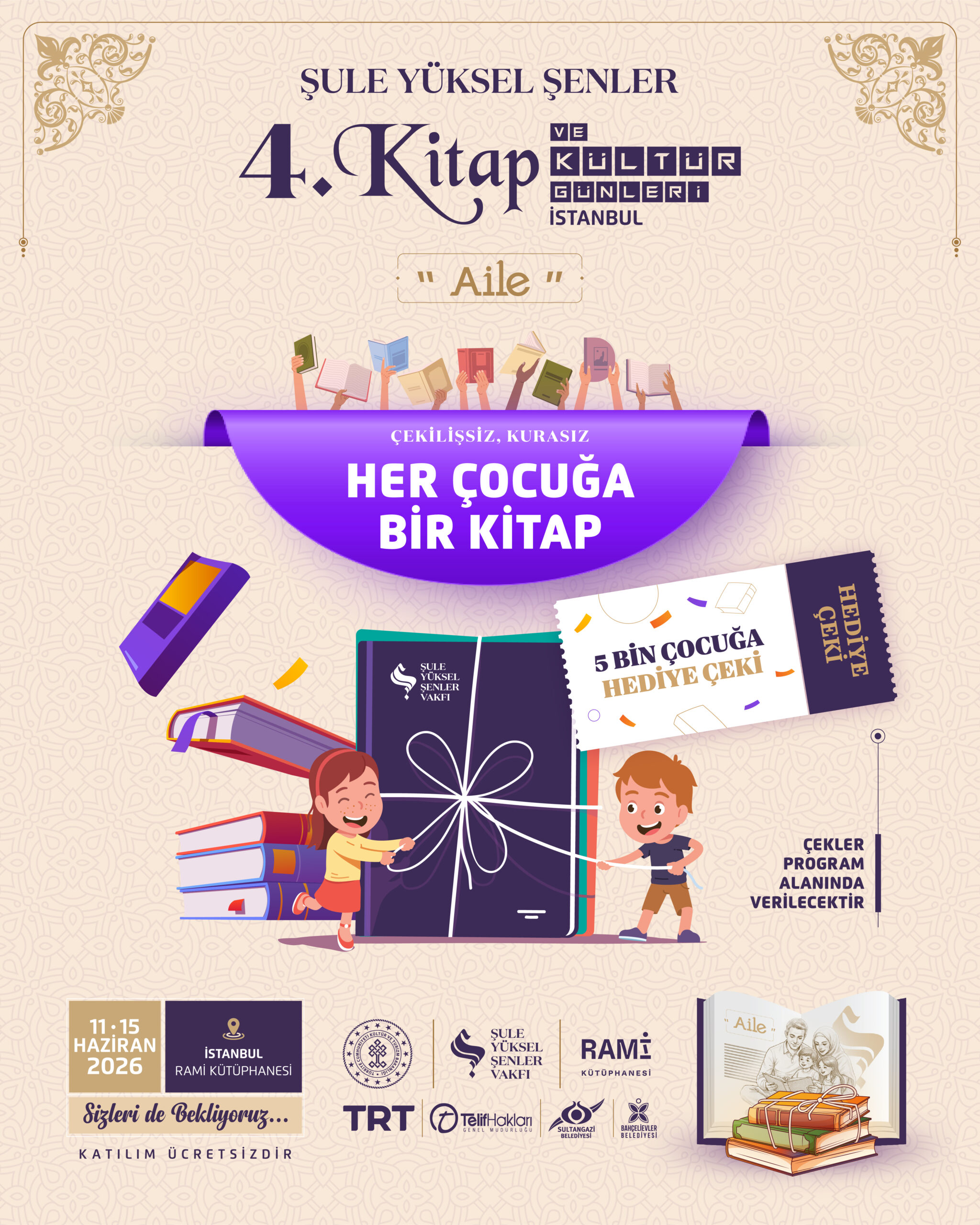 Şule Yüksel Şenler 4. Kitap ve Kültür Günleri Başlıyor