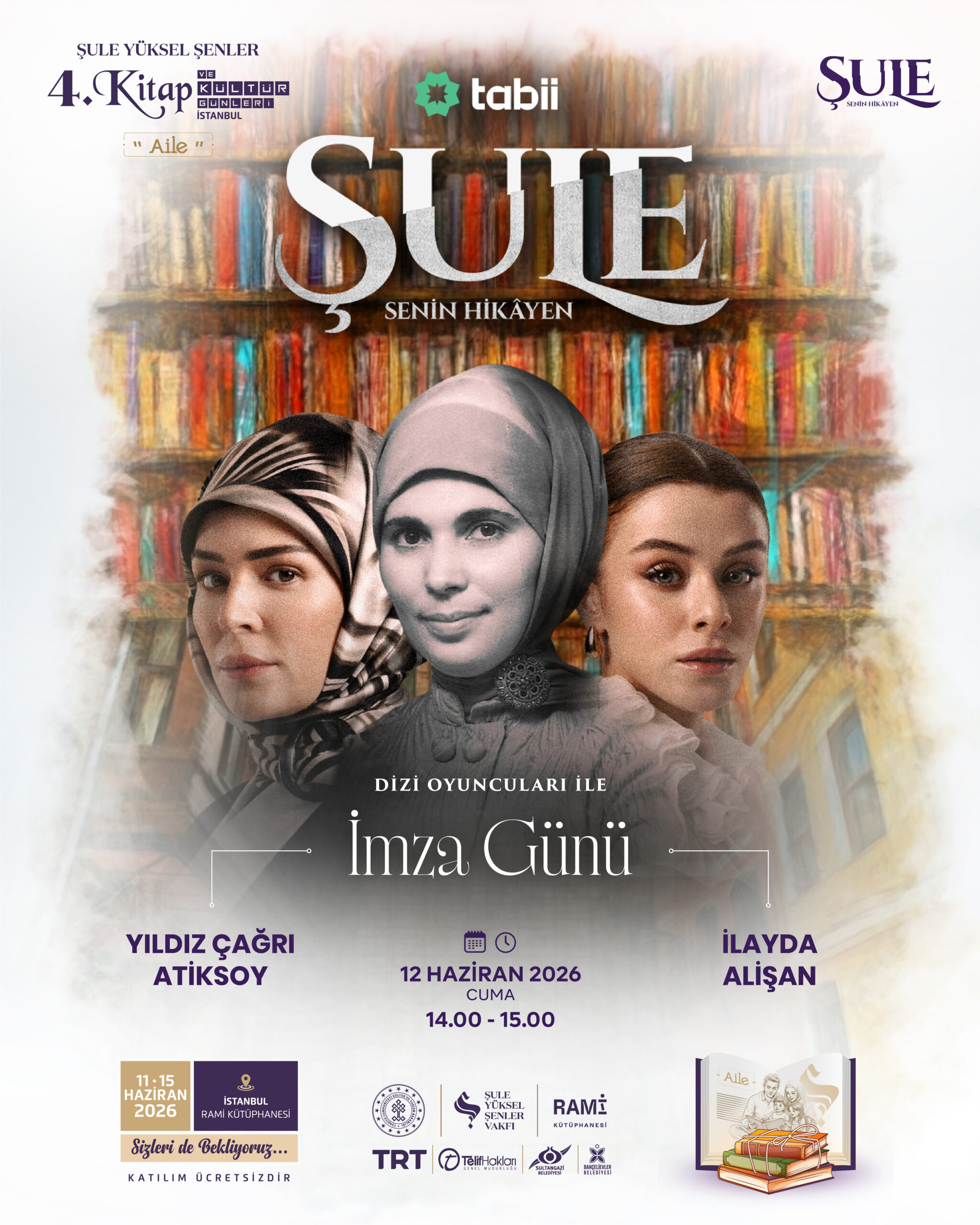 Şule Yüksel Şenler 4. Kitap ve Kültür Günleri Başlıyor