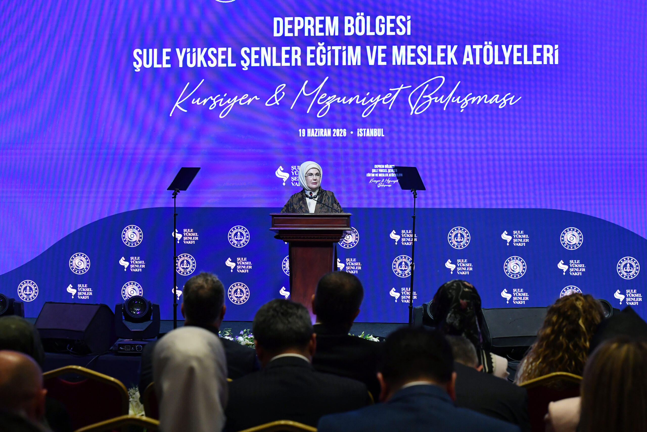 Deprem Bölgesi Şule Yüksel Şenler Eğitim ve Meslek Atölyeleri Kursiyer Buluşması Programı