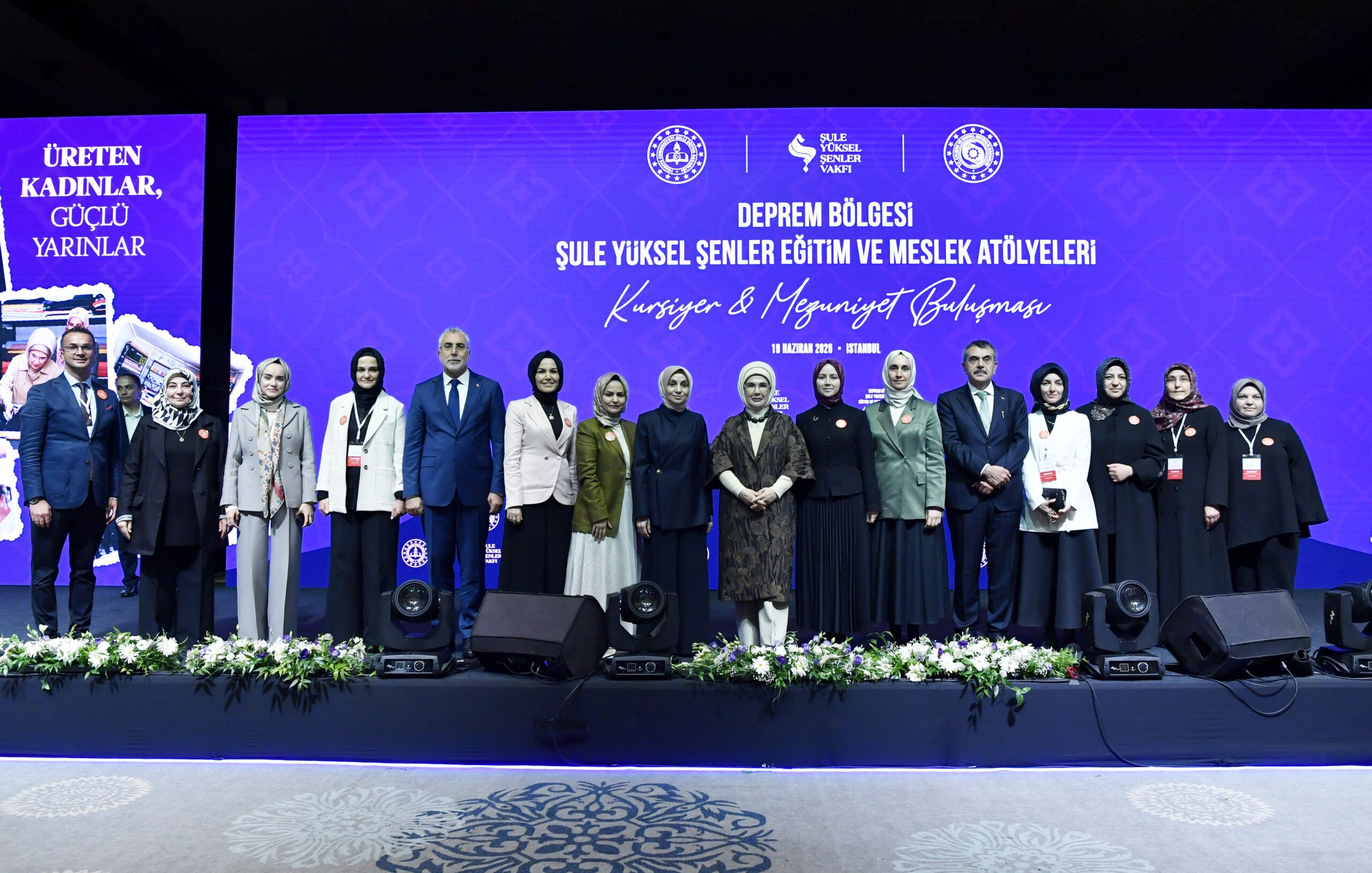 Deprem Bölgesi Şule Yüksel Şenler Eğitim ve Meslek Atölyeleri Kursiyer Buluşması Programı