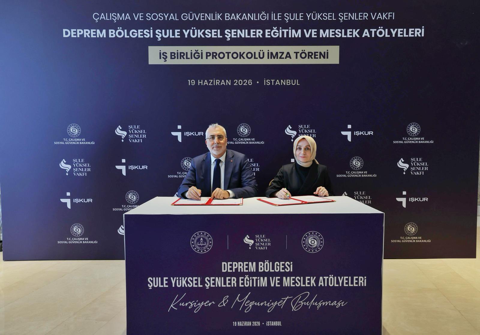 Deprem Bölgesi Şule Yüksel Şenler Eğitim ve Meslek Atölyeleri Kursiyer Buluşması Programı
